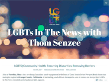 Tablet Screenshot of lgbtsinthenews.com